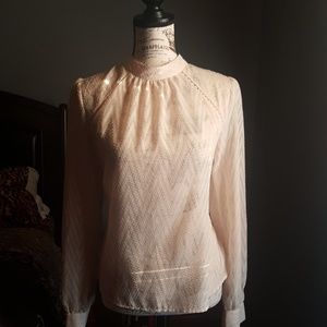 Free People textured blouse
